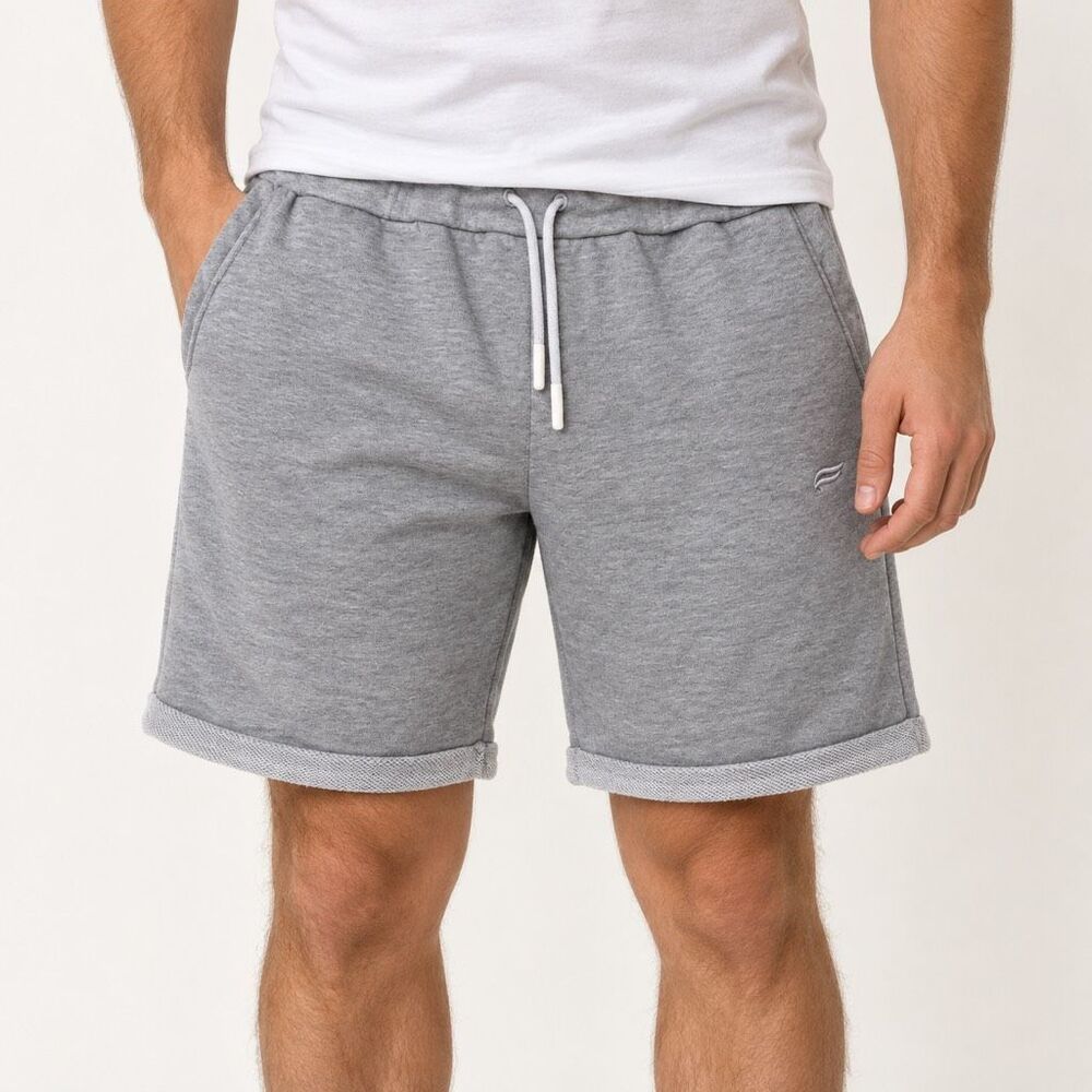Fabletics Men’s Gray French Terry Sweat Shorts
